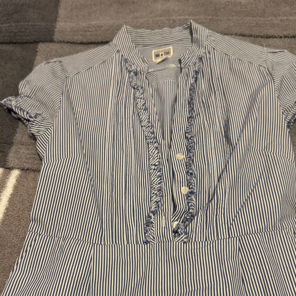Converse Blue and White Striped Summer Dress